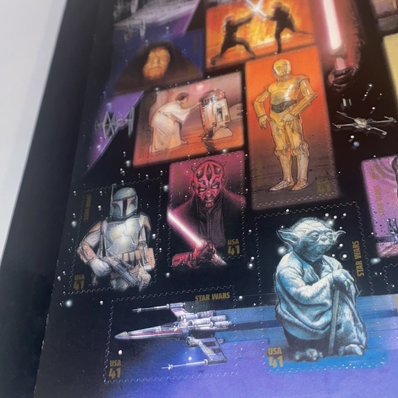 2007 Star Wars Stamps. - Picture 6 of 9